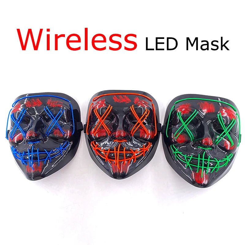 Neon LED Mask