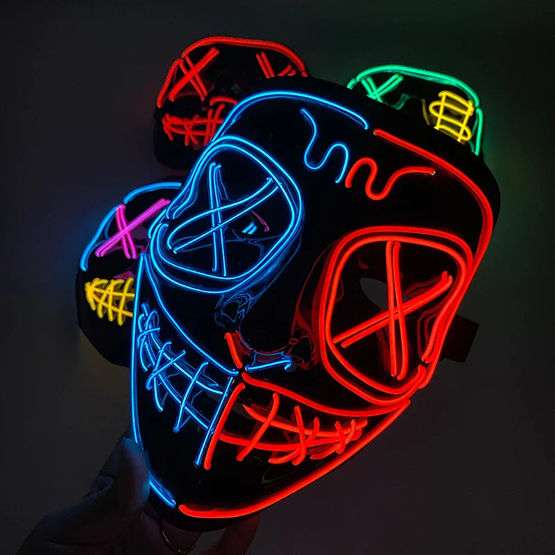 Neon LED Mask