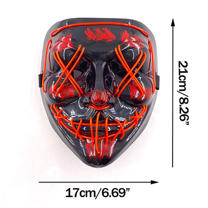 Neon LED Mask